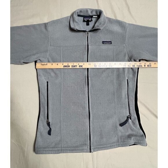 Patagonia Polartec Regulator Women's Medium Gray  and Black Full-Zip Fleece Jack - Picture 6 of 12